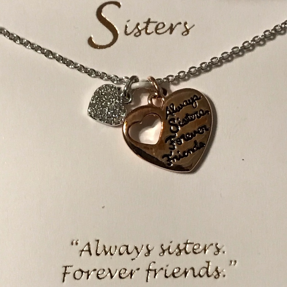 Silver Expressions by LArocks “Sisters” Necklace